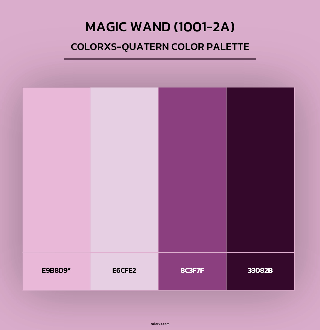 Magic Wand (1001-2A) - Colorxs Quad Palette