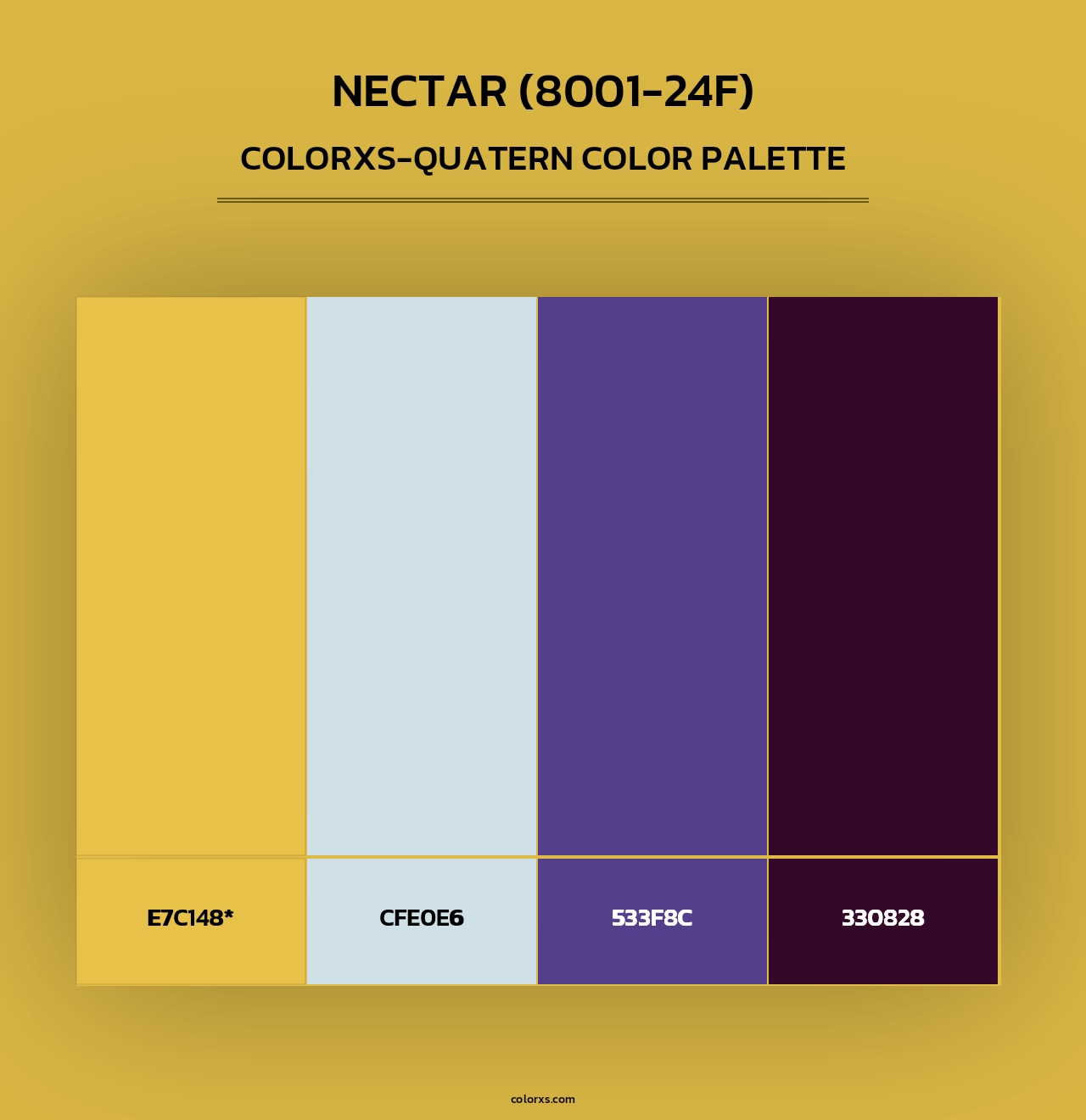 Nectar (8001-24F) - Colorxs Quad Palette