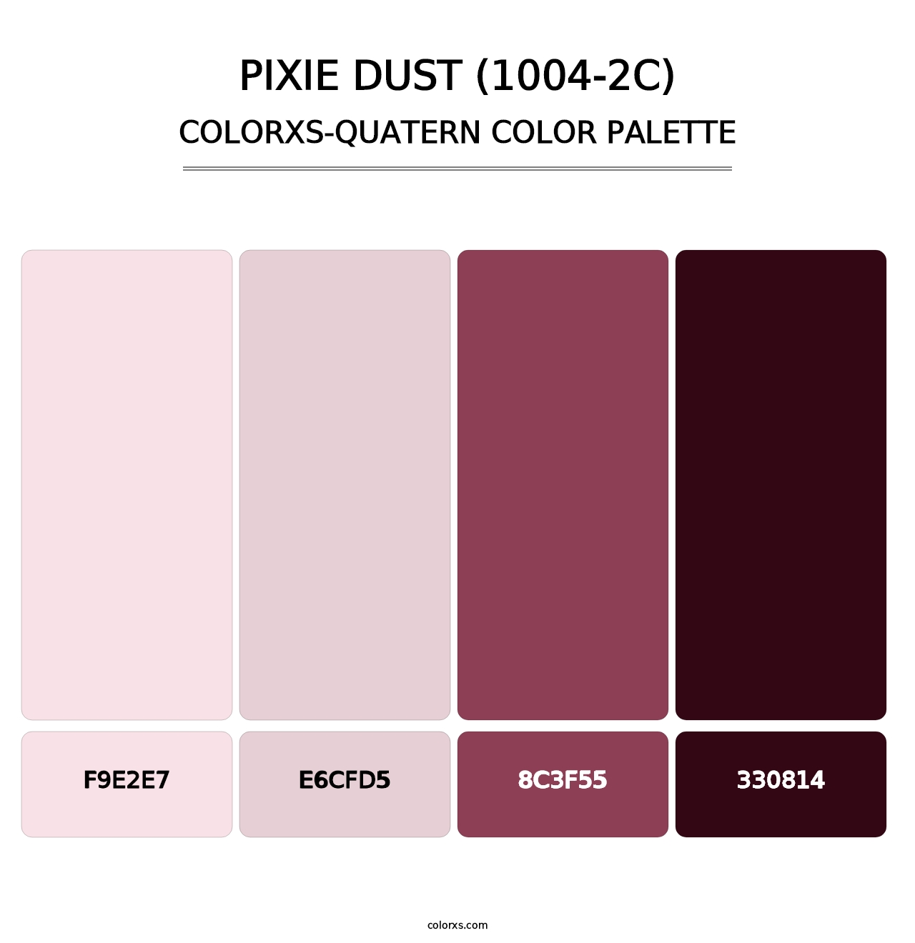 Pixie Dust (1004-2C) - Colorxs Quatern Palette