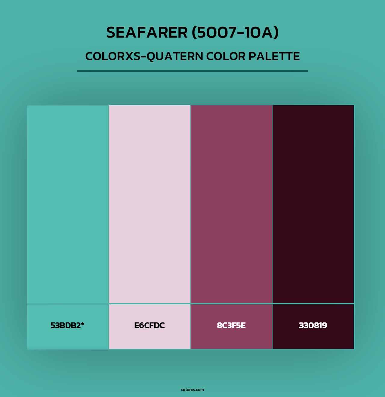 Seafarer (5007-10A) - Colorxs Quad Palette