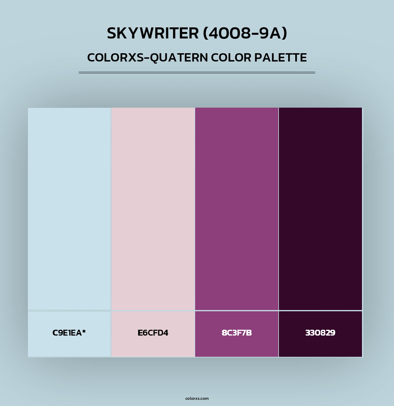Skywriter (4008-9A) - Colorxs Quad Palette