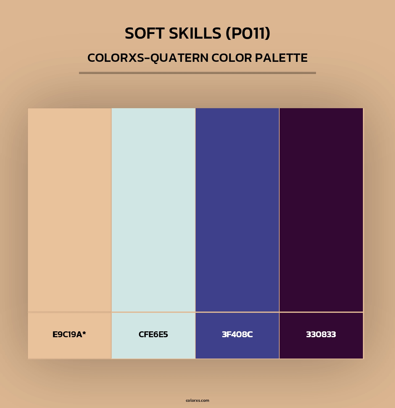Soft Skills (P011) - Colorxs Quad Palette