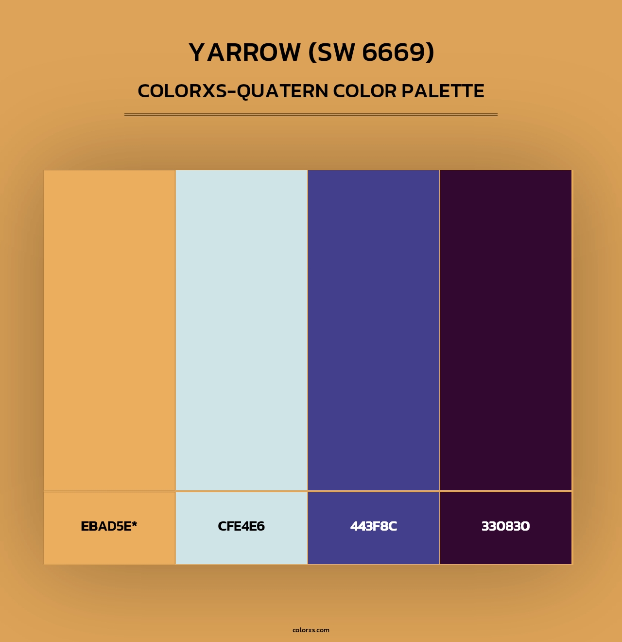 Yarrow (SW 6669) - Colorxs Quad Palette