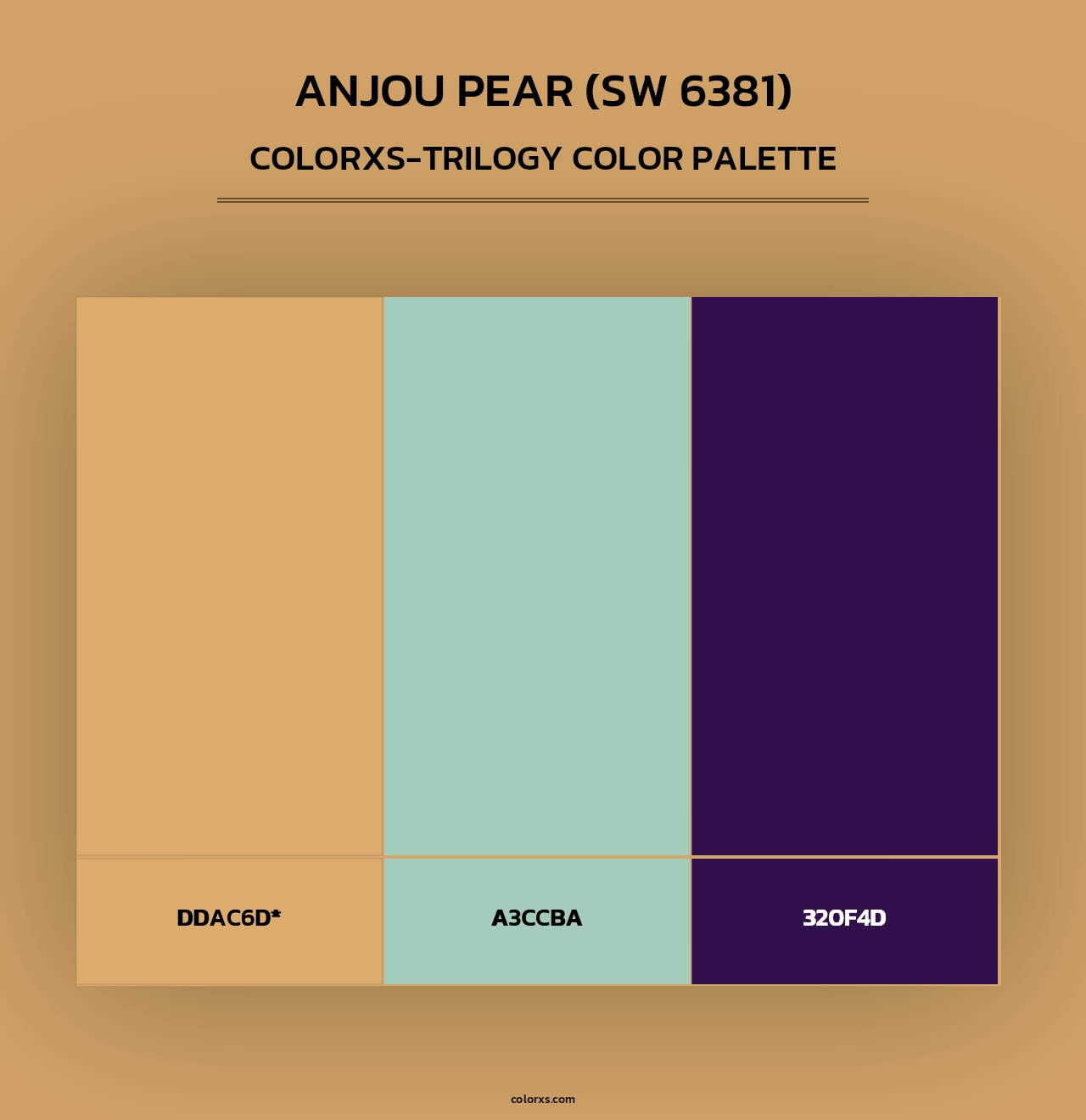 Anjou Pear (SW 6381) - Colorxs Trilogy Palette