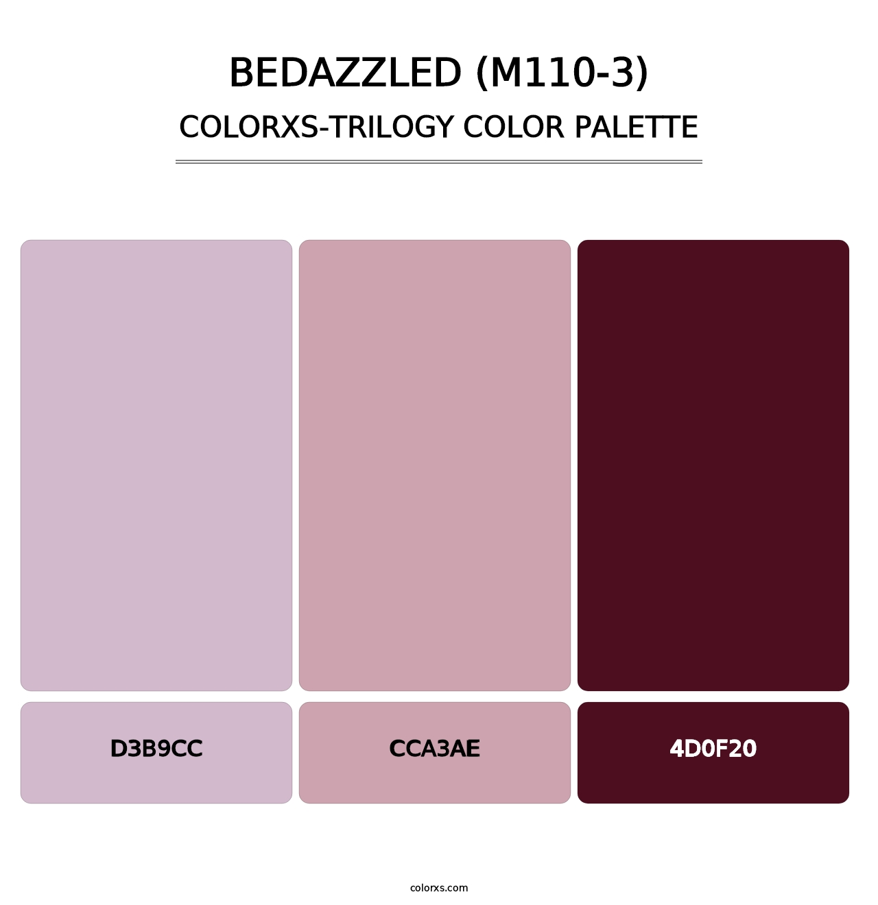 Bedazzled (M110-3) - Colorxs Trilogy Palette