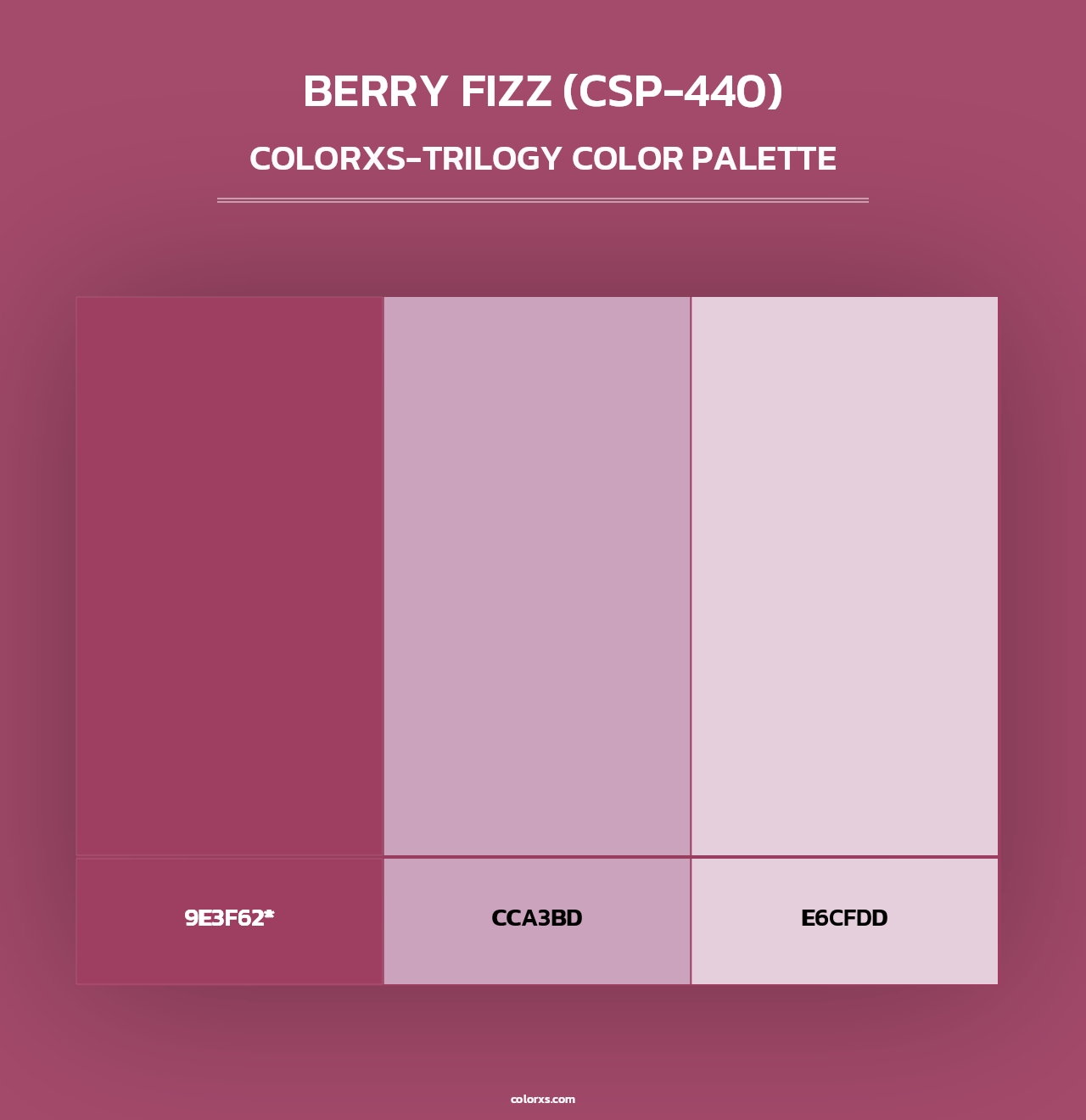 Berry Fizz (CSP-440) - Colorxs Trilogy Palette