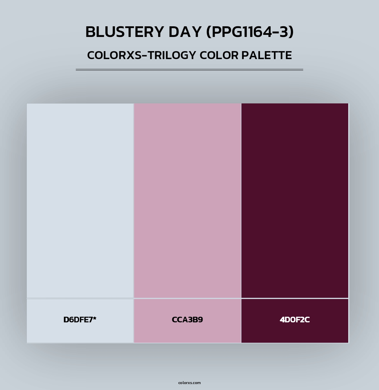 Blustery Day (PPG1164-3) - Colorxs Trilogy Palette