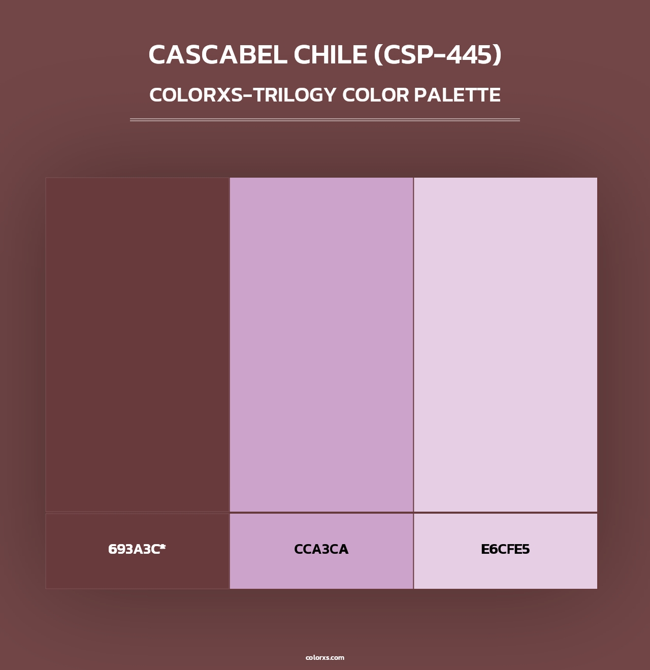 Cascabel Chile (CSP-445) - Colorxs Trilogy Palette