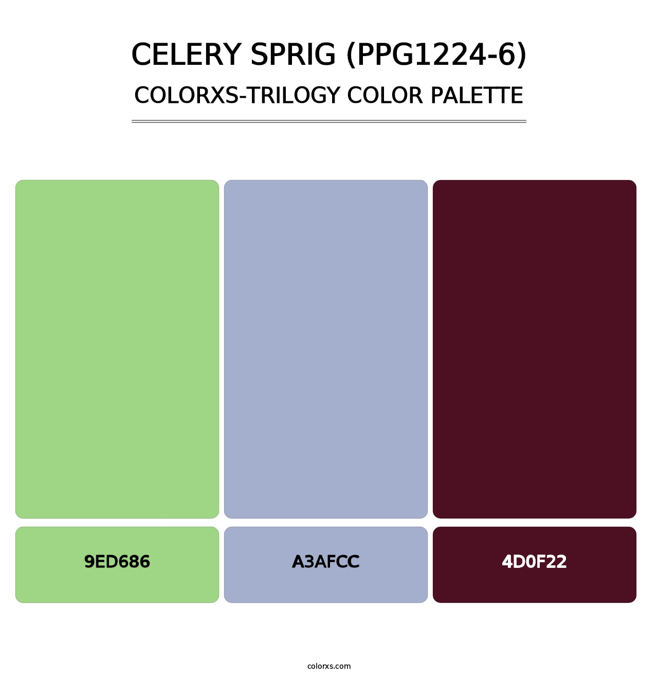 Celery Sprig (PPG1224-6) - Colorxs Trilogy Palette
