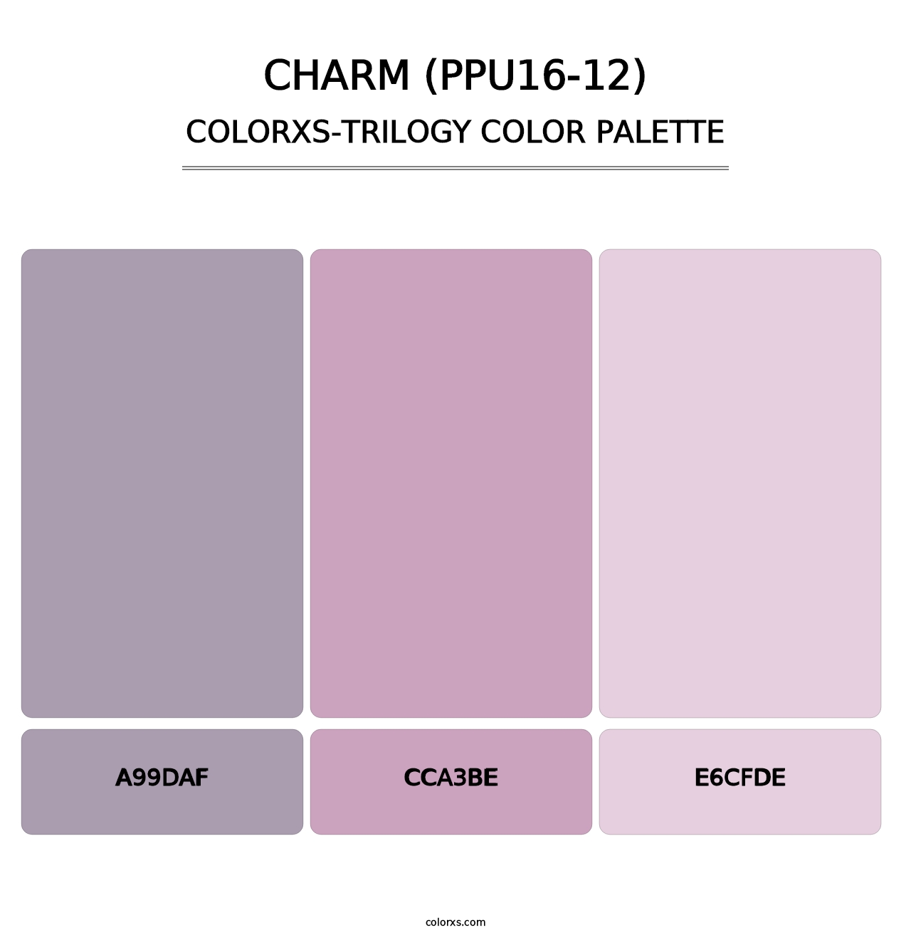Charm (PPU16-12) - Colorxs Trilogy Palette