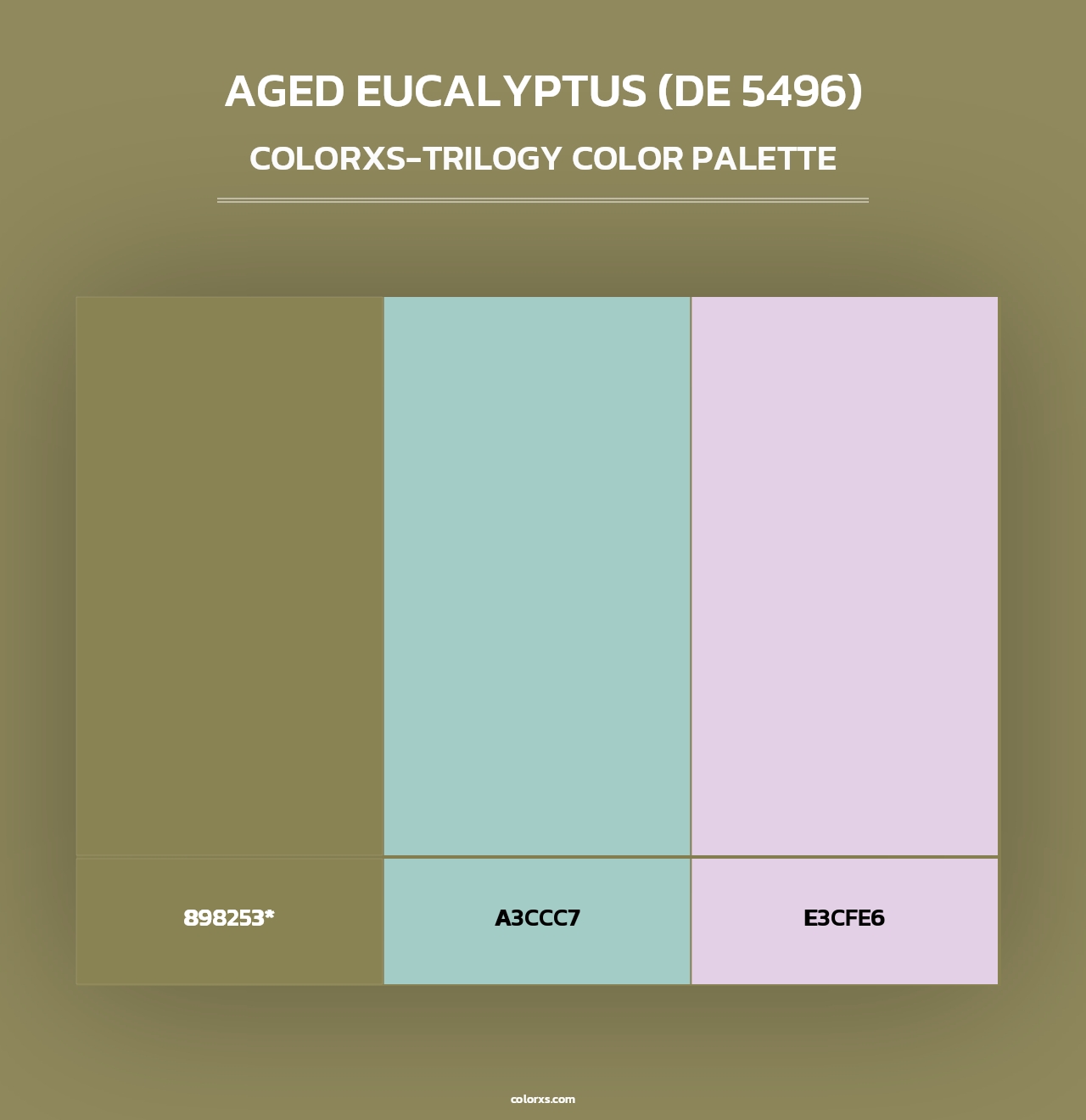 Aged Eucalyptus (DE 5496) - Colorxs Trilogy Palette