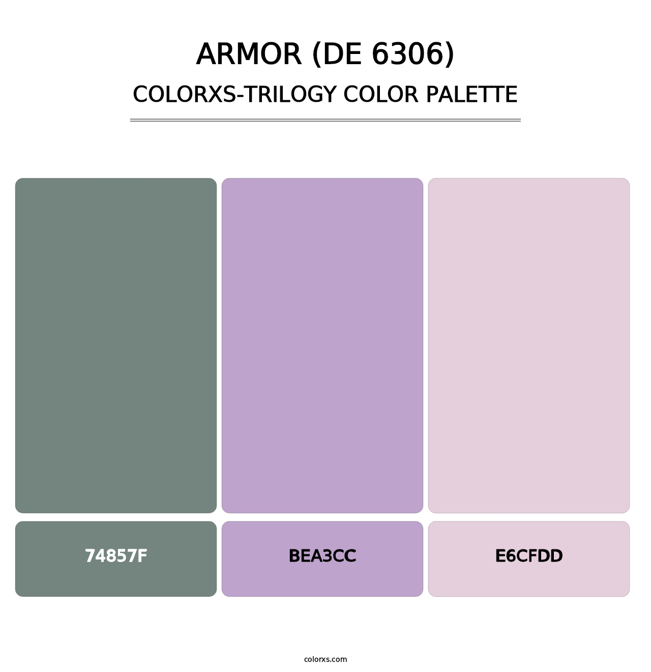 Armor (DE 6306) - Colorxs Trilogy Palette