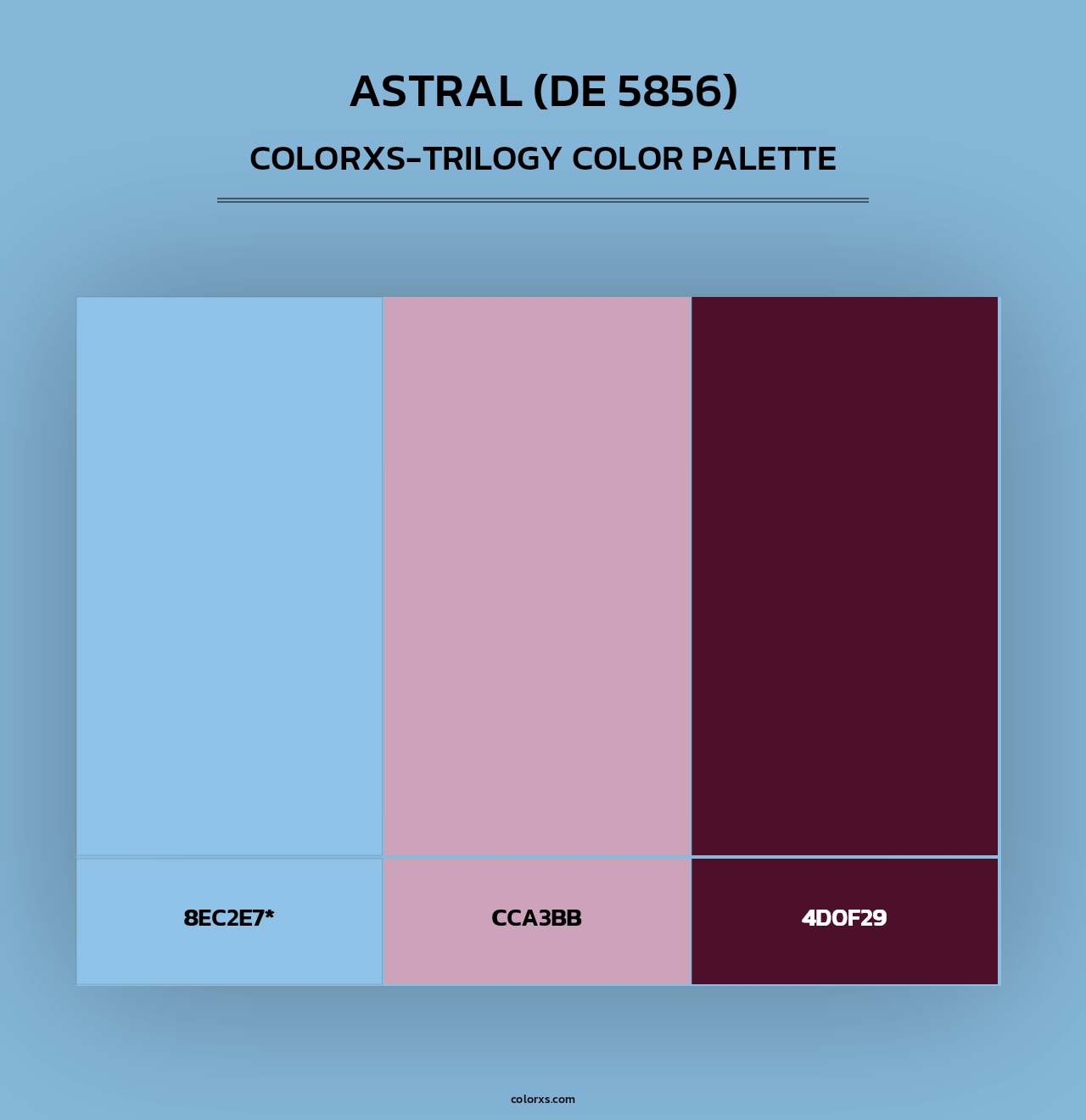 Astral (DE 5856) - Colorxs Trilogy Palette