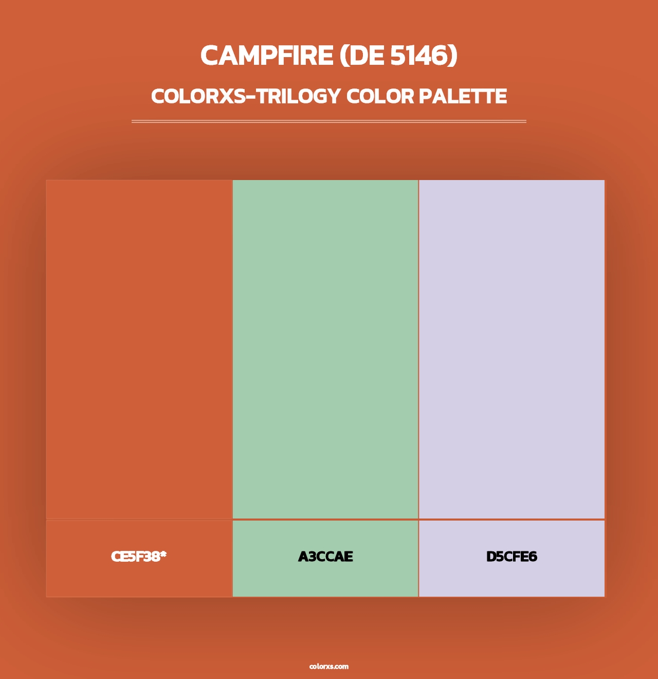 Campfire (DE 5146) - Colorxs Trilogy Palette