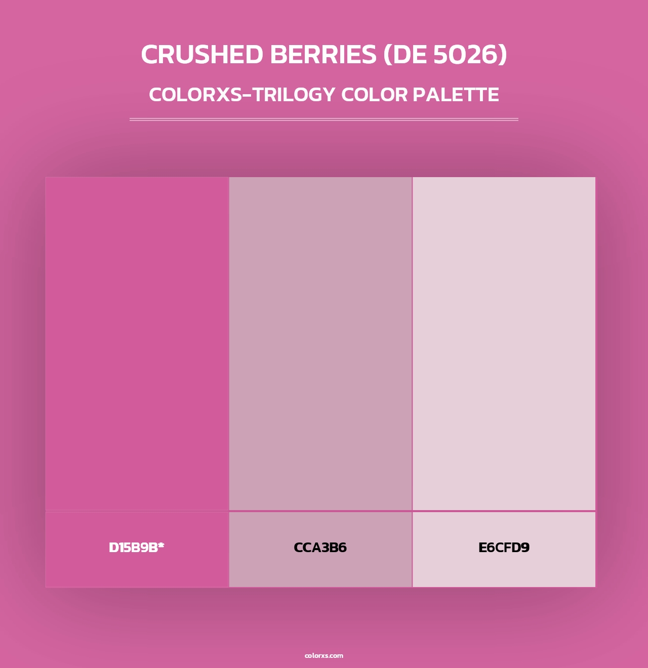 Crushed Berries (DE 5026) - Colorxs Trilogy Palette