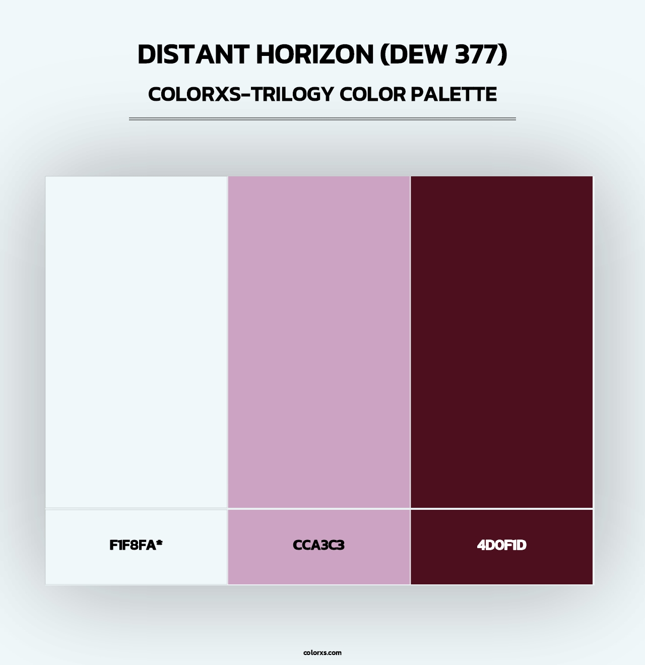 Distant Horizon (DEW 377) - Colorxs Trilogy Palette