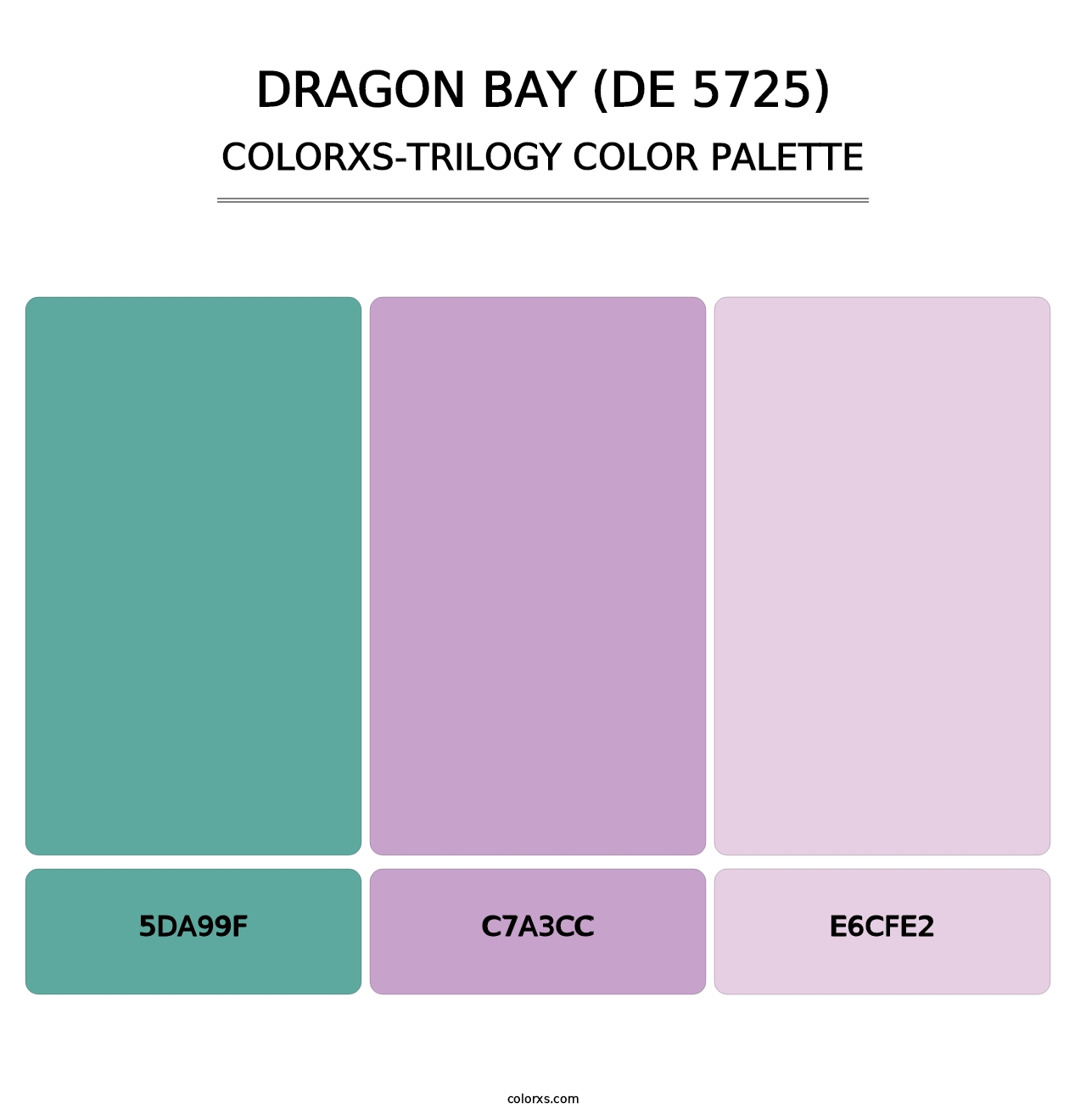 Dragon Bay (DE 5725) - Colorxs Trilogy Palette