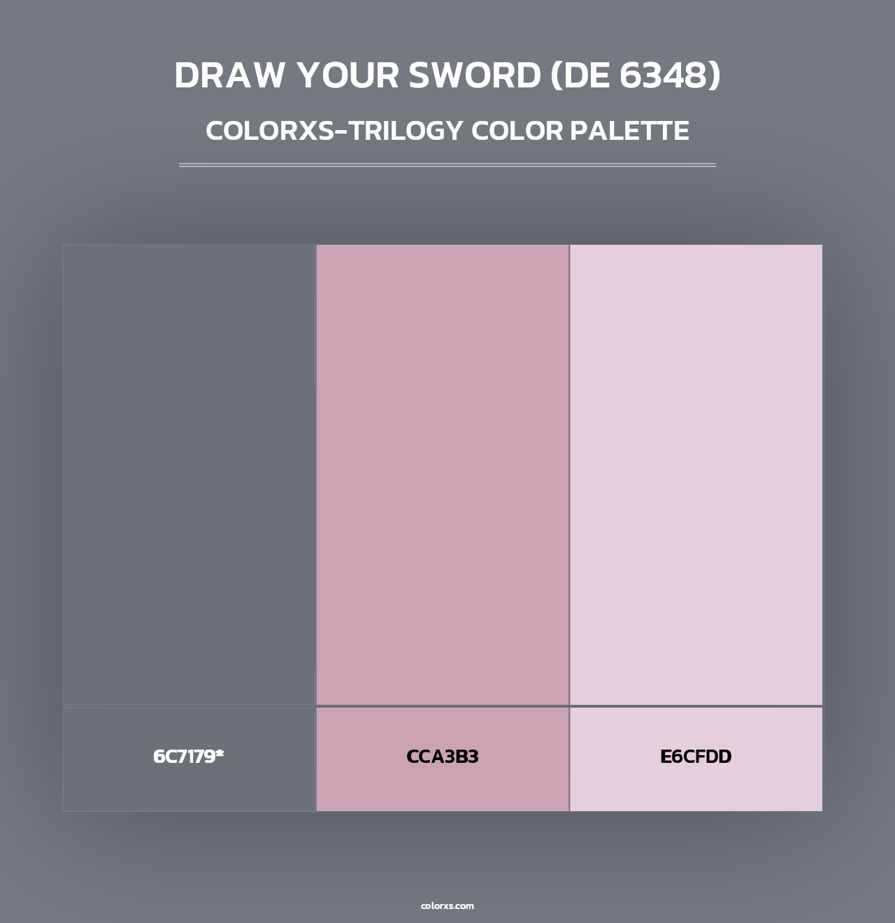 Draw Your Sword (DE 6348) - Colorxs Trilogy Palette