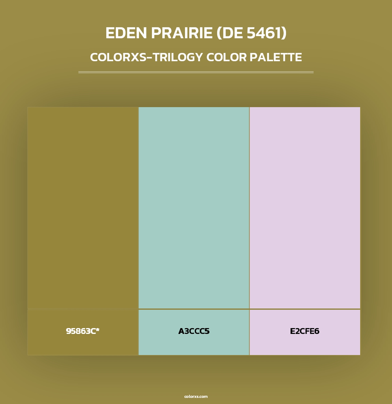 Eden Prairie (DE 5461) - Colorxs Trilogy Palette