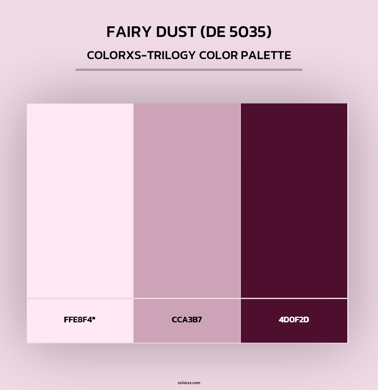 Fairy Dust (DE 5035) - Colorxs Trilogy Palette