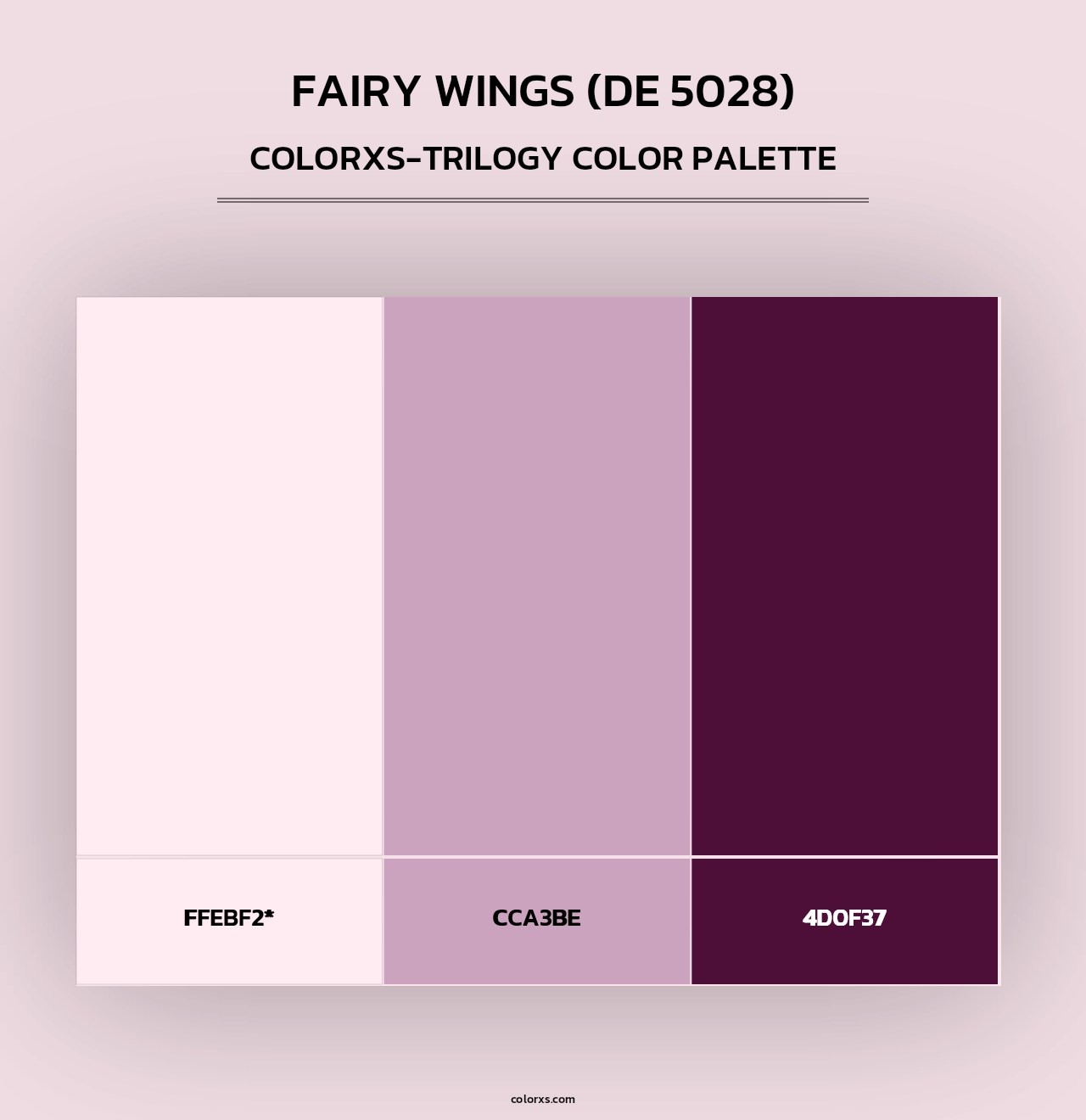 Fairy Wings (DE 5028) - Colorxs Trilogy Palette