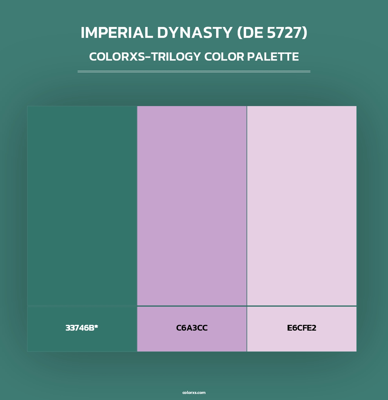 Imperial Dynasty (DE 5727) - Colorxs Trilogy Palette