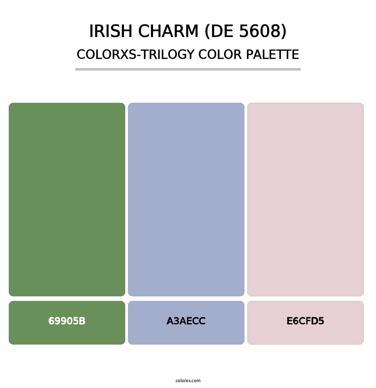 Irish Charm (DE 5608) - Colorxs Trilogy Palette