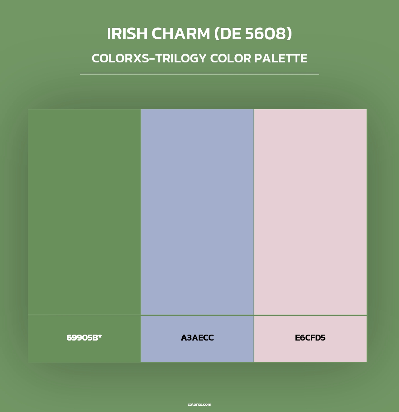 Irish Charm (DE 5608) - Colorxs Trilogy Palette