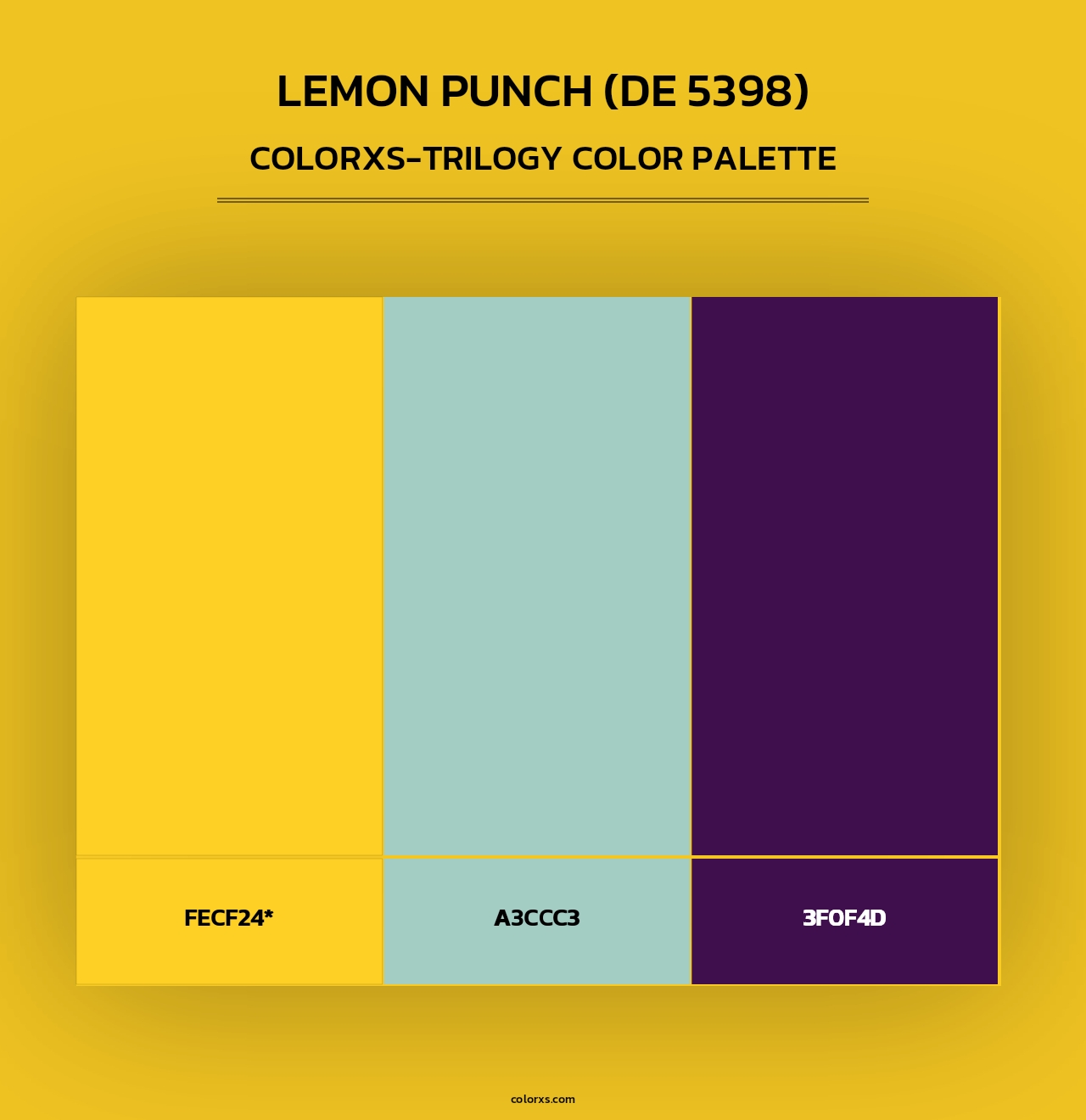 Lemon Punch (DE 5398) - Colorxs Trilogy Palette