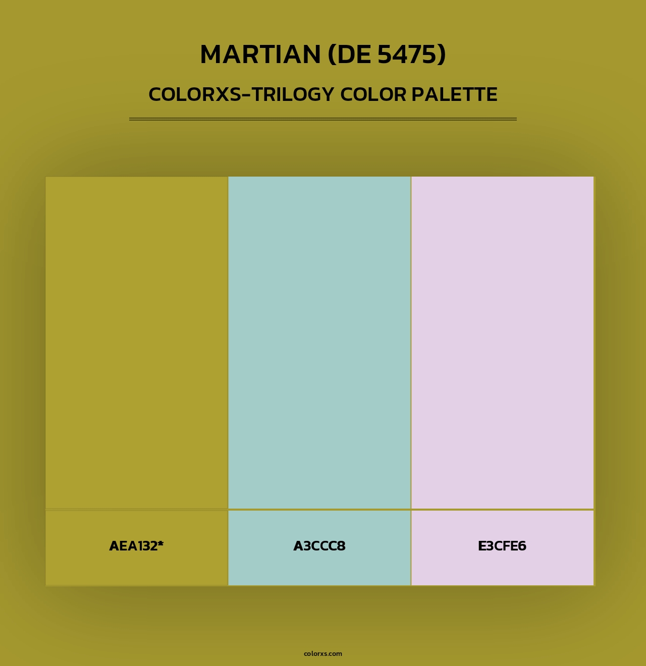 Martian (DE 5475) - Colorxs Trilogy Palette