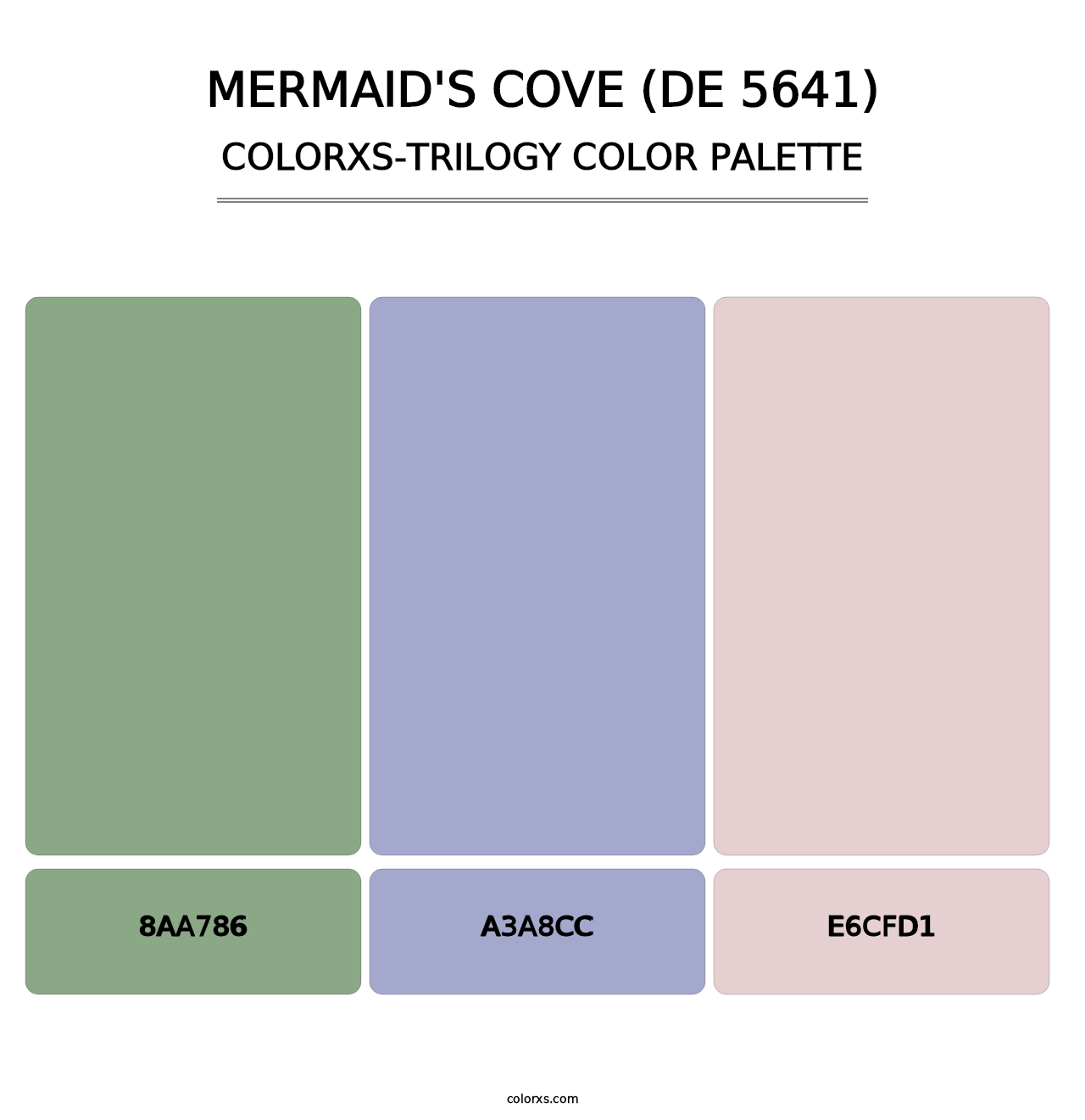 Mermaid's Cove (DE 5641) - Colorxs Trilogy Palette