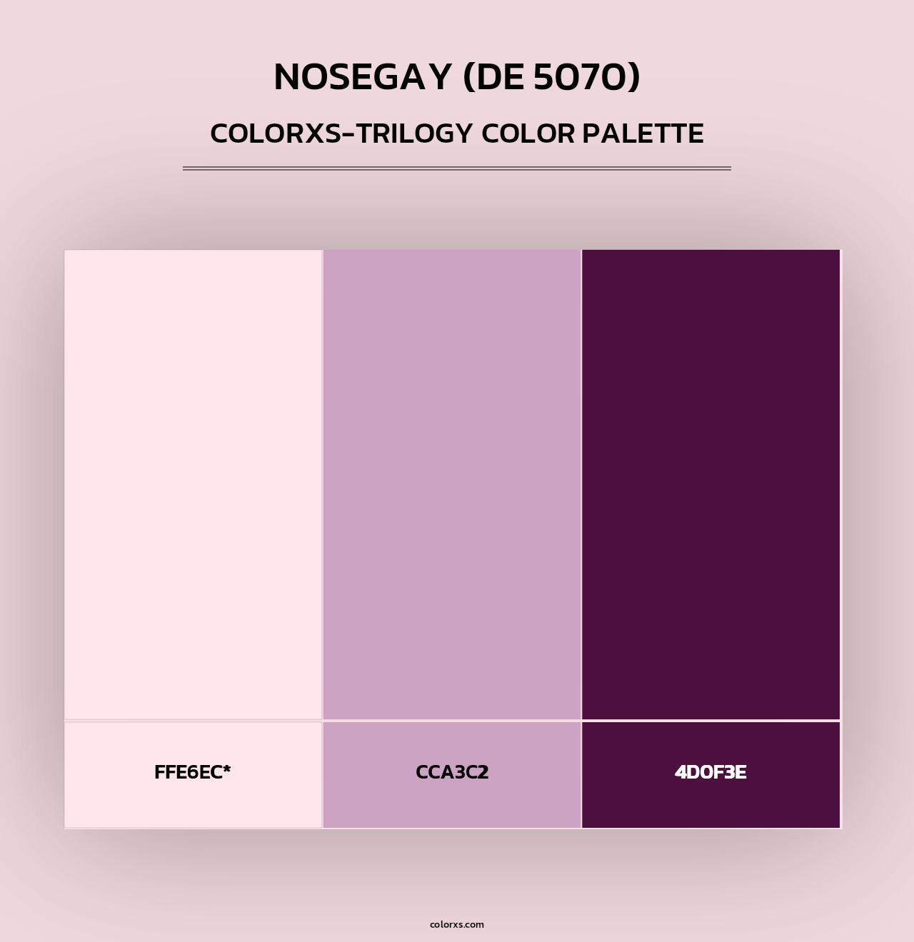 Nosegay (DE 5070) - Colorxs Trilogy Palette