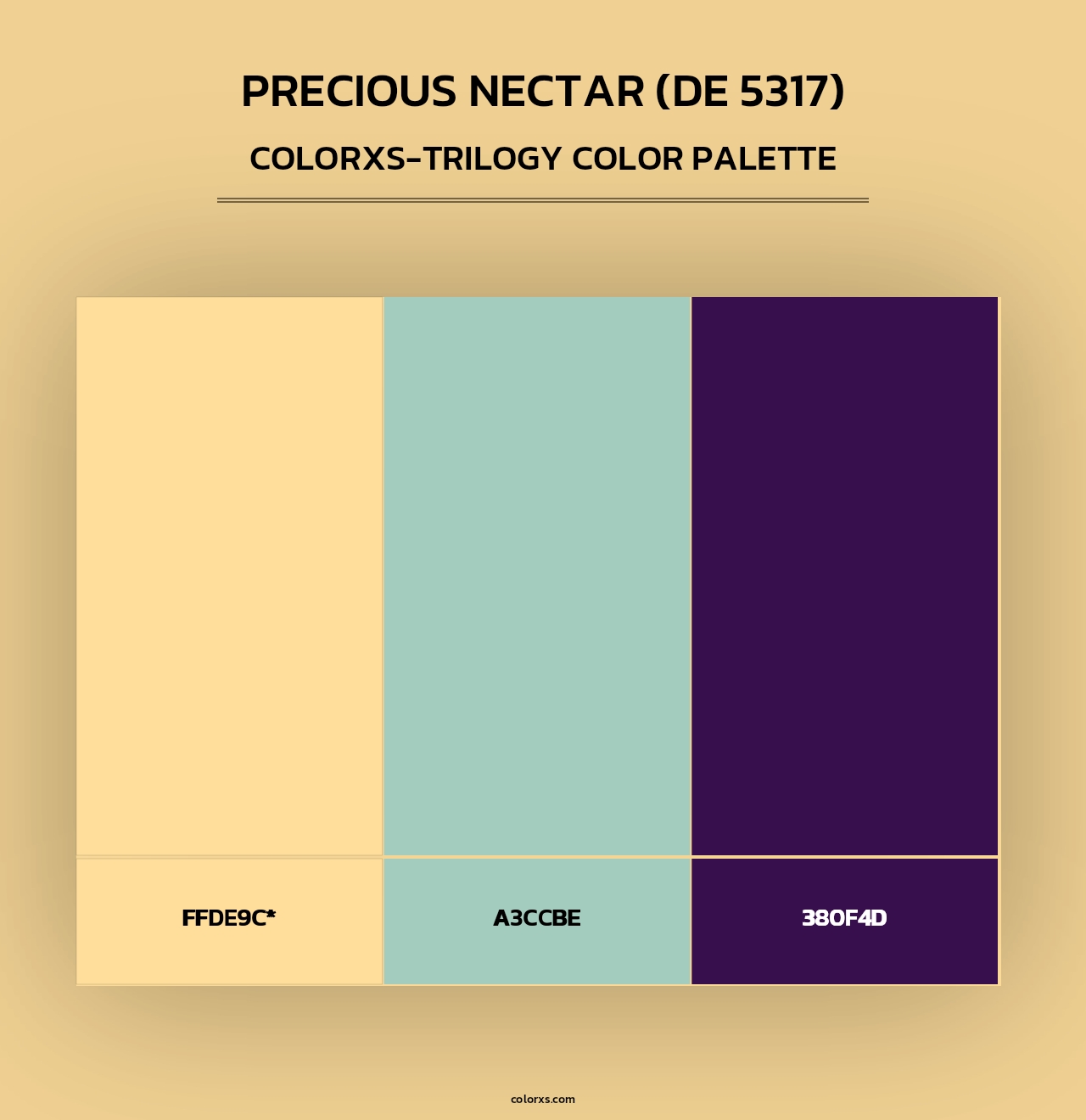 Precious Nectar (DE 5317) - Colorxs Trilogy Palette