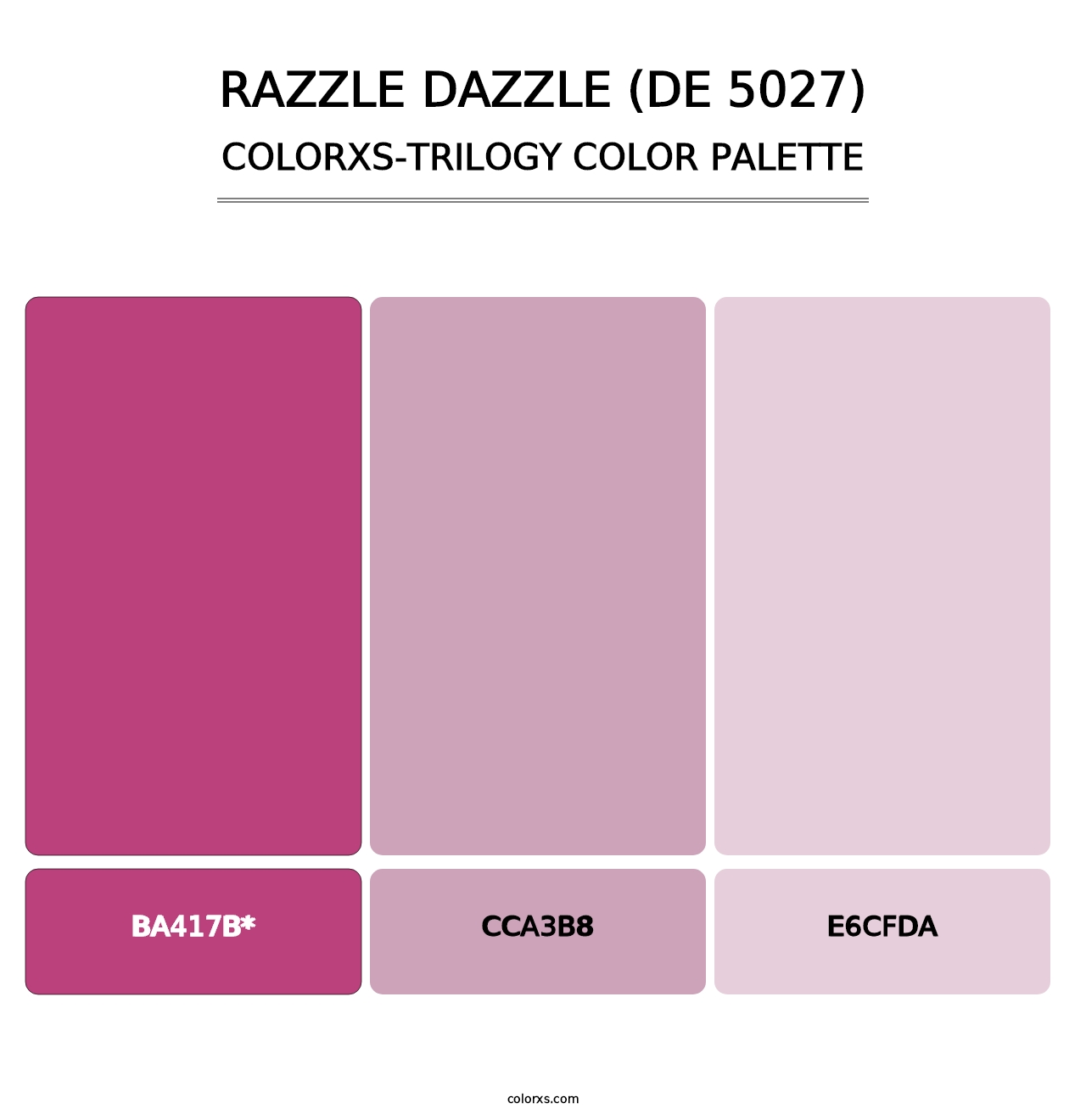 Razzle Dazzle (DE 5027) - Colorxs Trilogy Palette