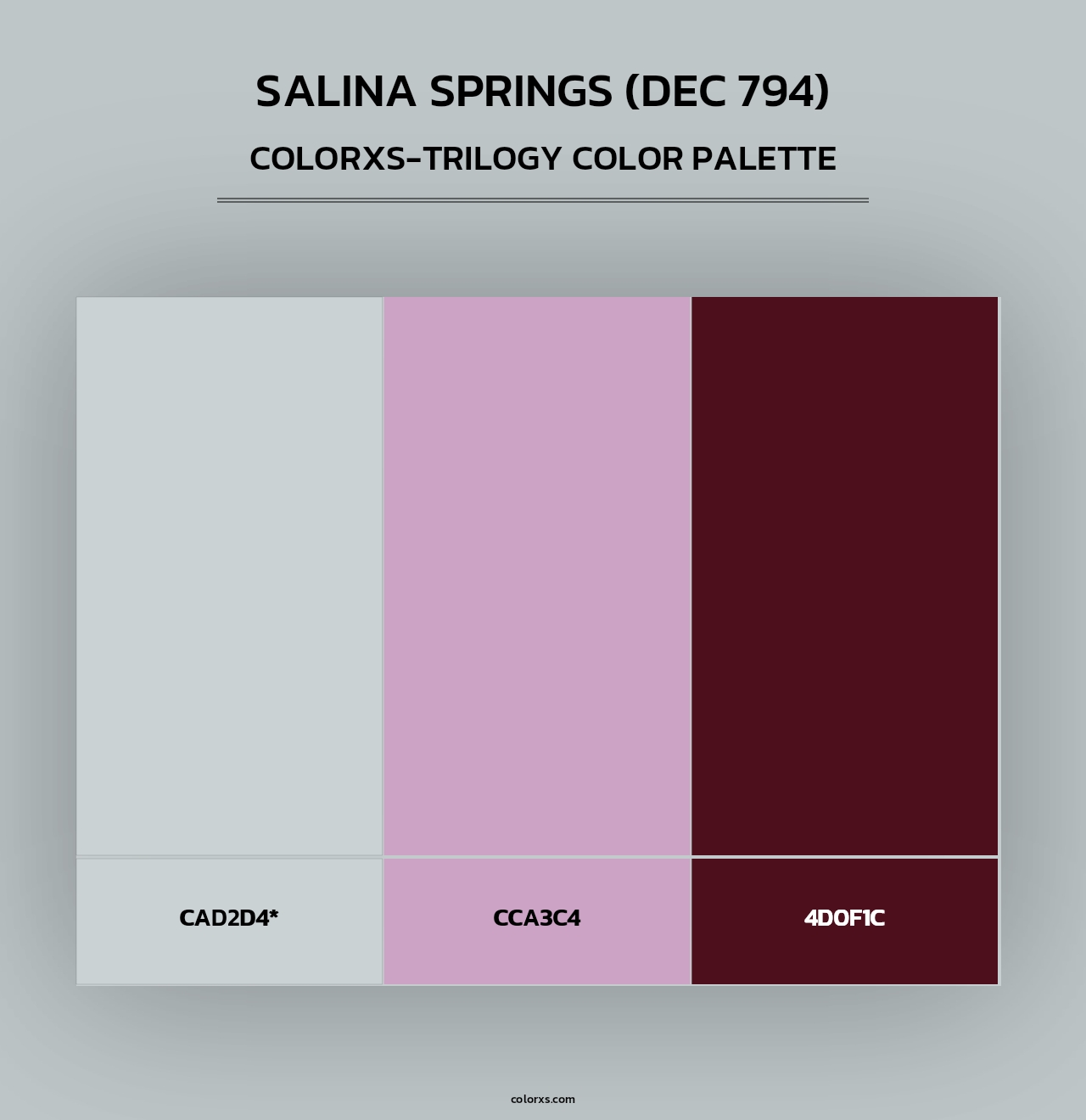 Salina Springs (DEC 794) - Colorxs Trilogy Palette