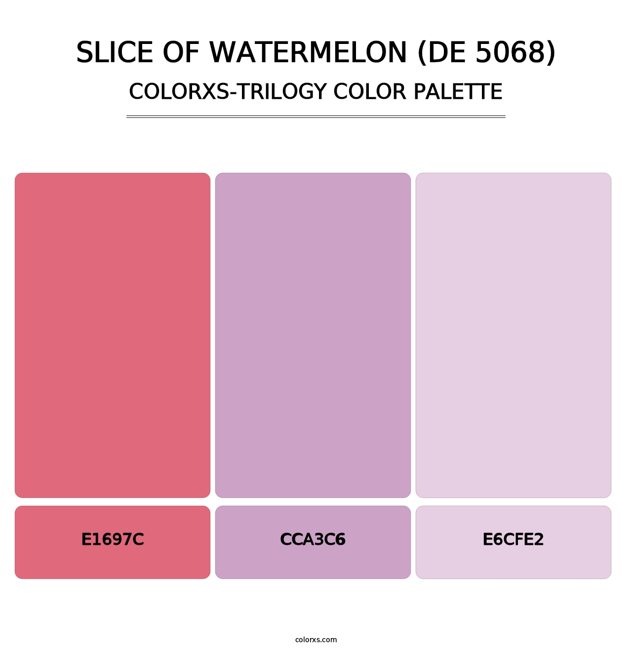 Slice of Watermelon (DE 5068) - Colorxs Trilogy Palette