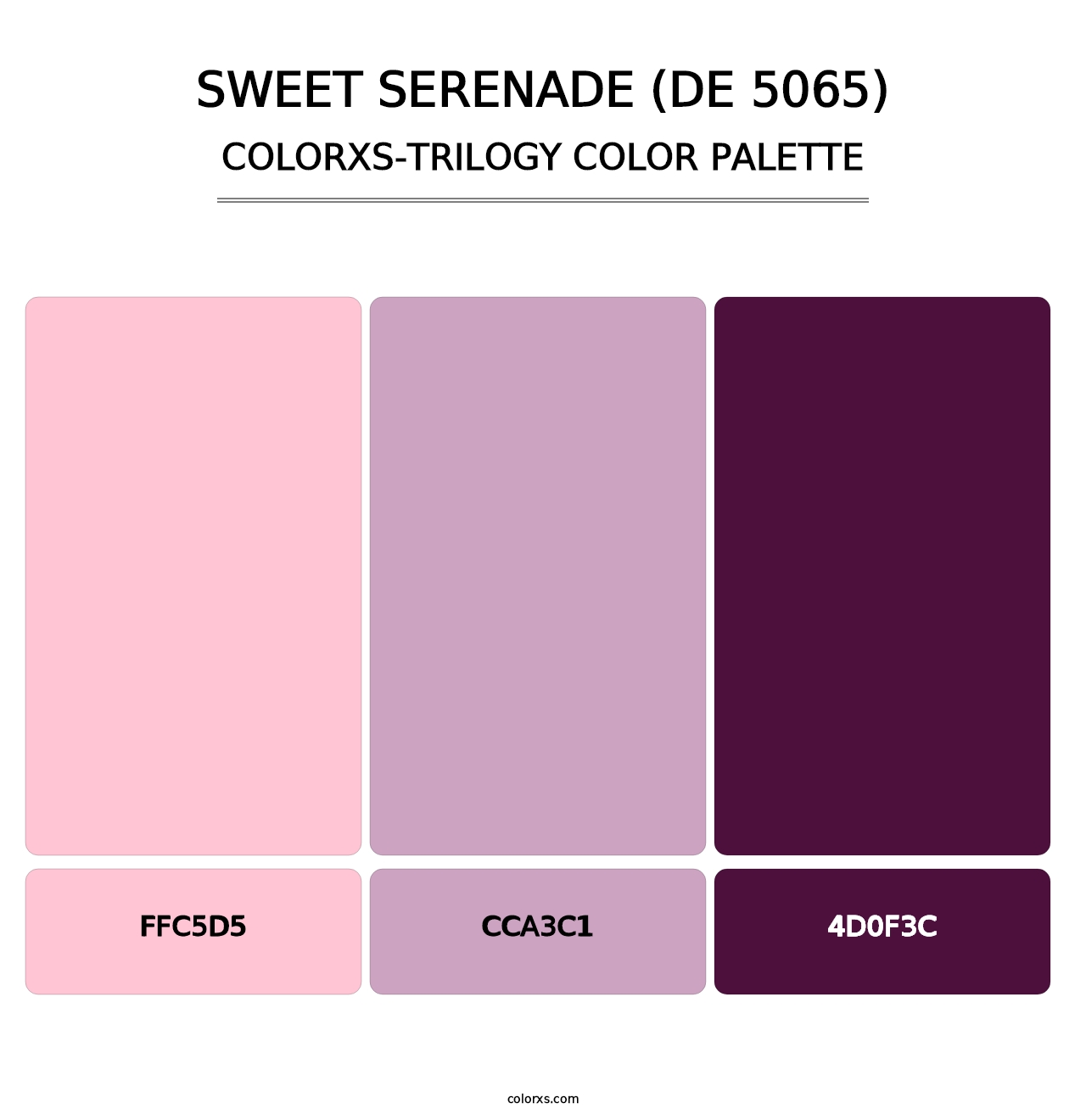 Sweet Serenade (DE 5065) - Colorxs Trilogy Palette