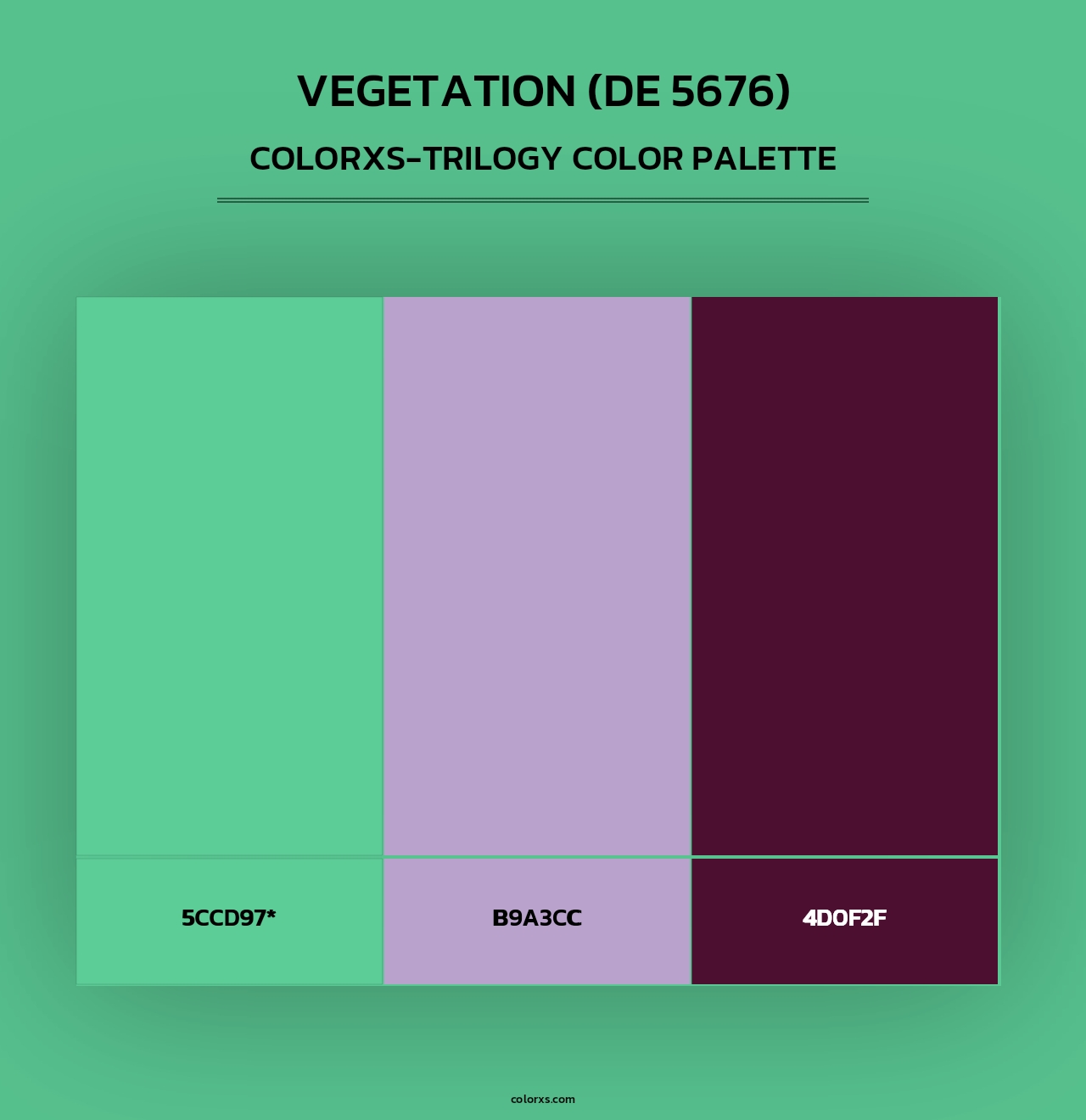 Vegetation (DE 5676) - Colorxs Trilogy Palette