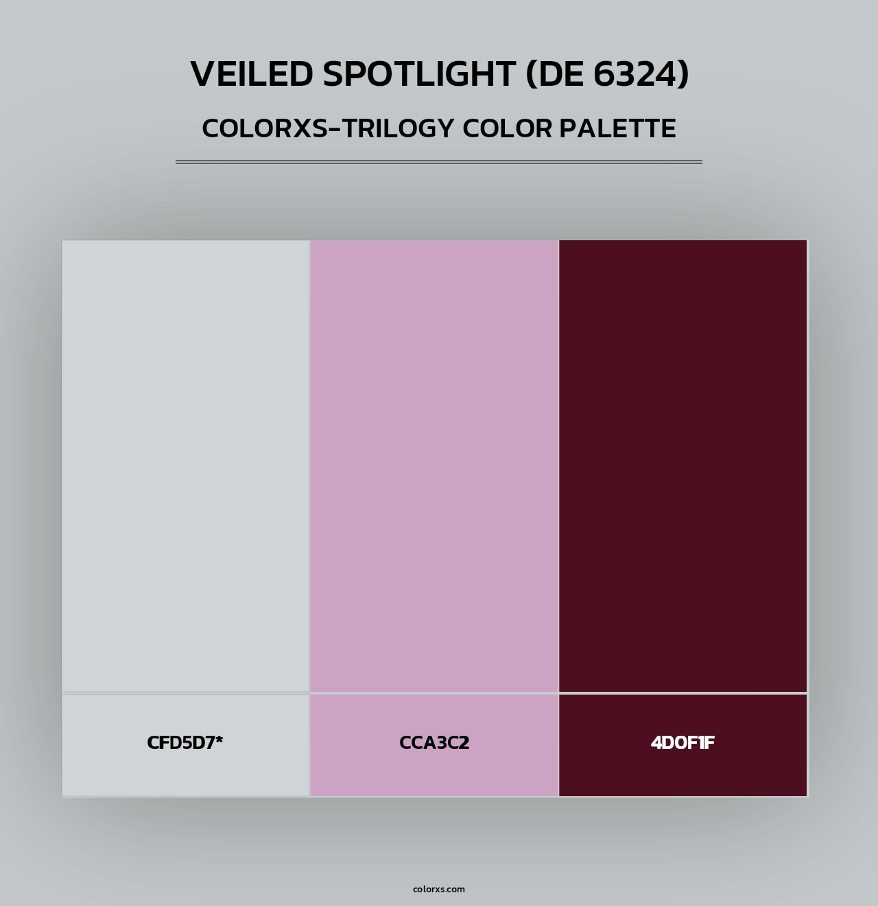 Veiled Spotlight (DE 6324) - Colorxs Trilogy Palette
