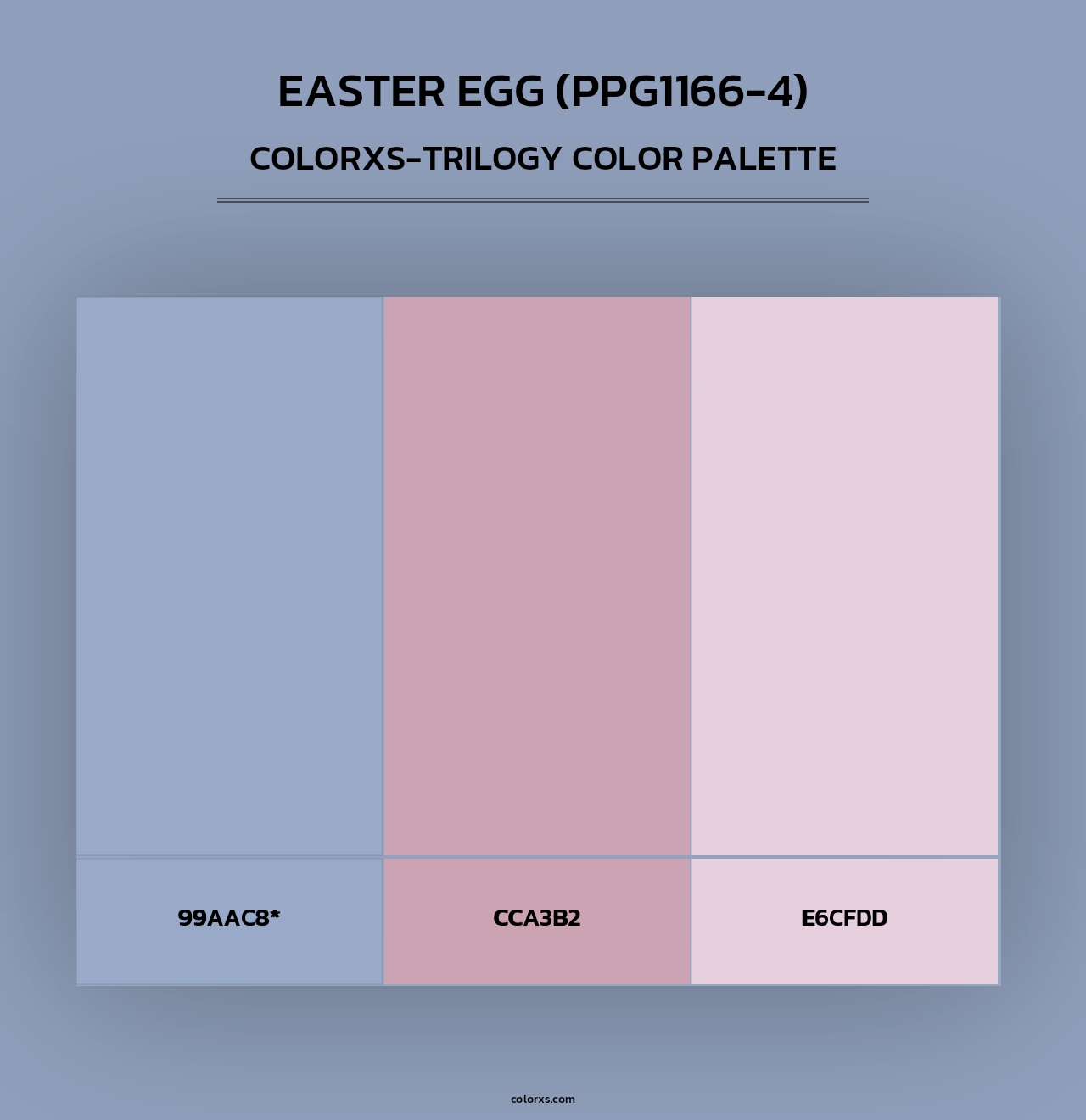 Easter Egg (PPG1166-4) - Colorxs Trilogy Palette