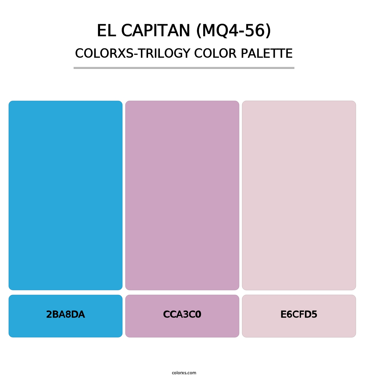 El Capitan (MQ4-56) - Colorxs Trilogy Palette