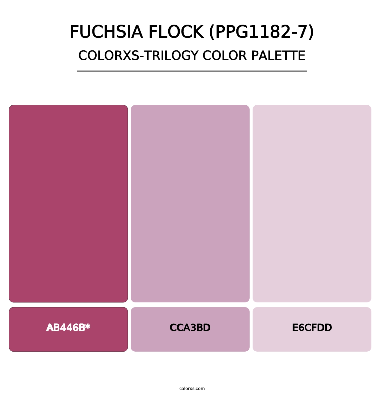Fuchsia Flock (PPG1182-7) - Colorxs Trilogy Palette
