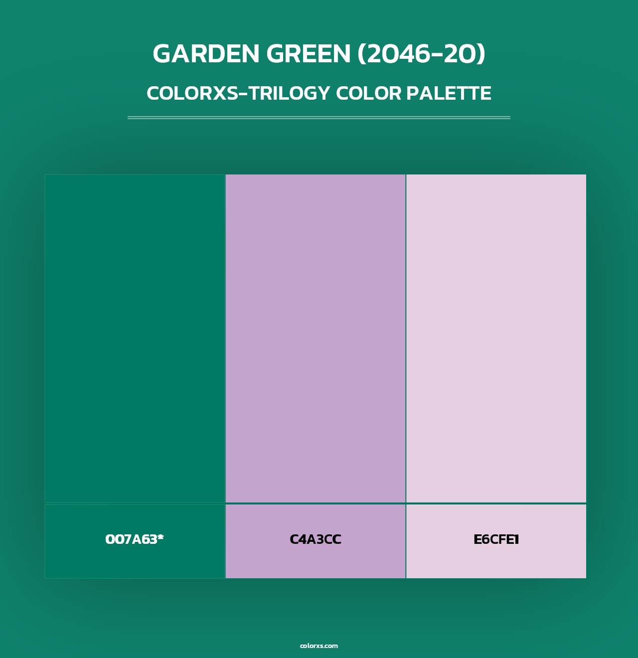 Garden Green (2046-20) - Colorxs Trilogy Palette