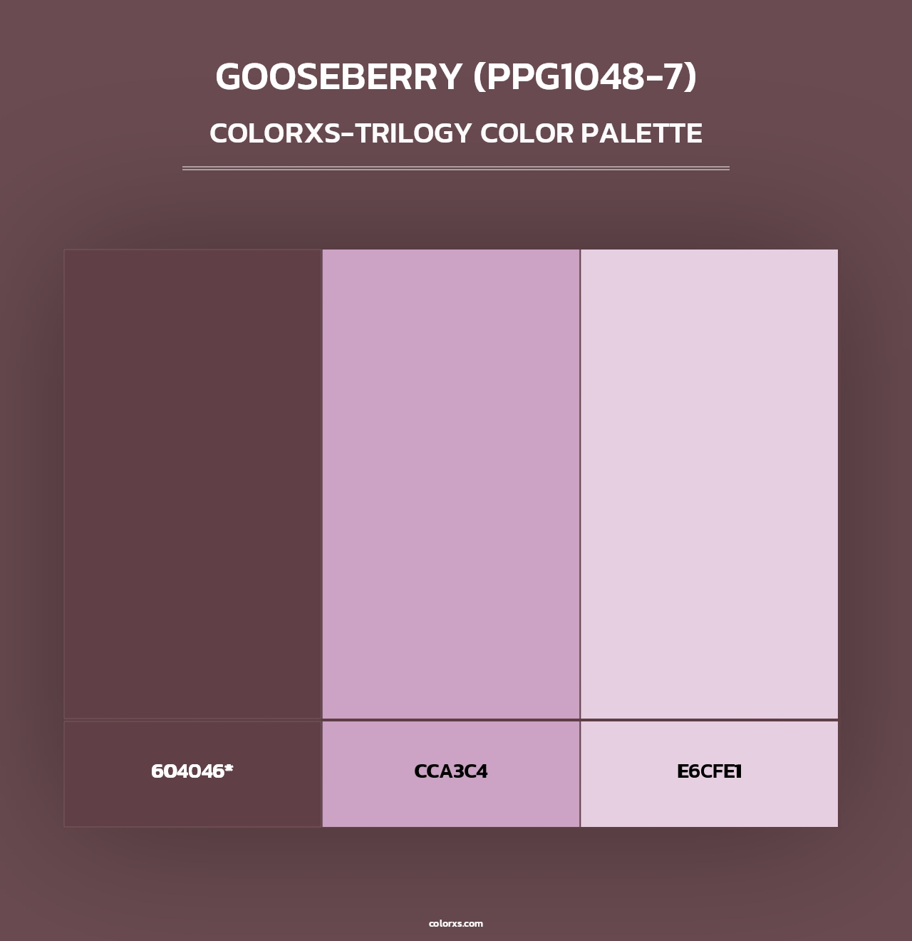 Gooseberry (PPG1048-7) - Colorxs Trilogy Palette