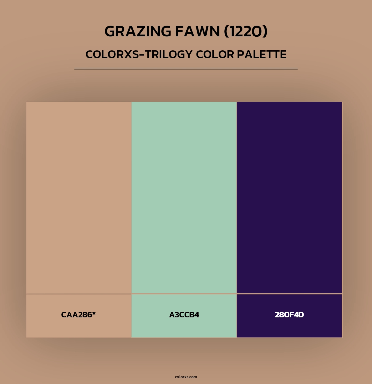 Grazing Fawn (1220) - Colorxs Trilogy Palette