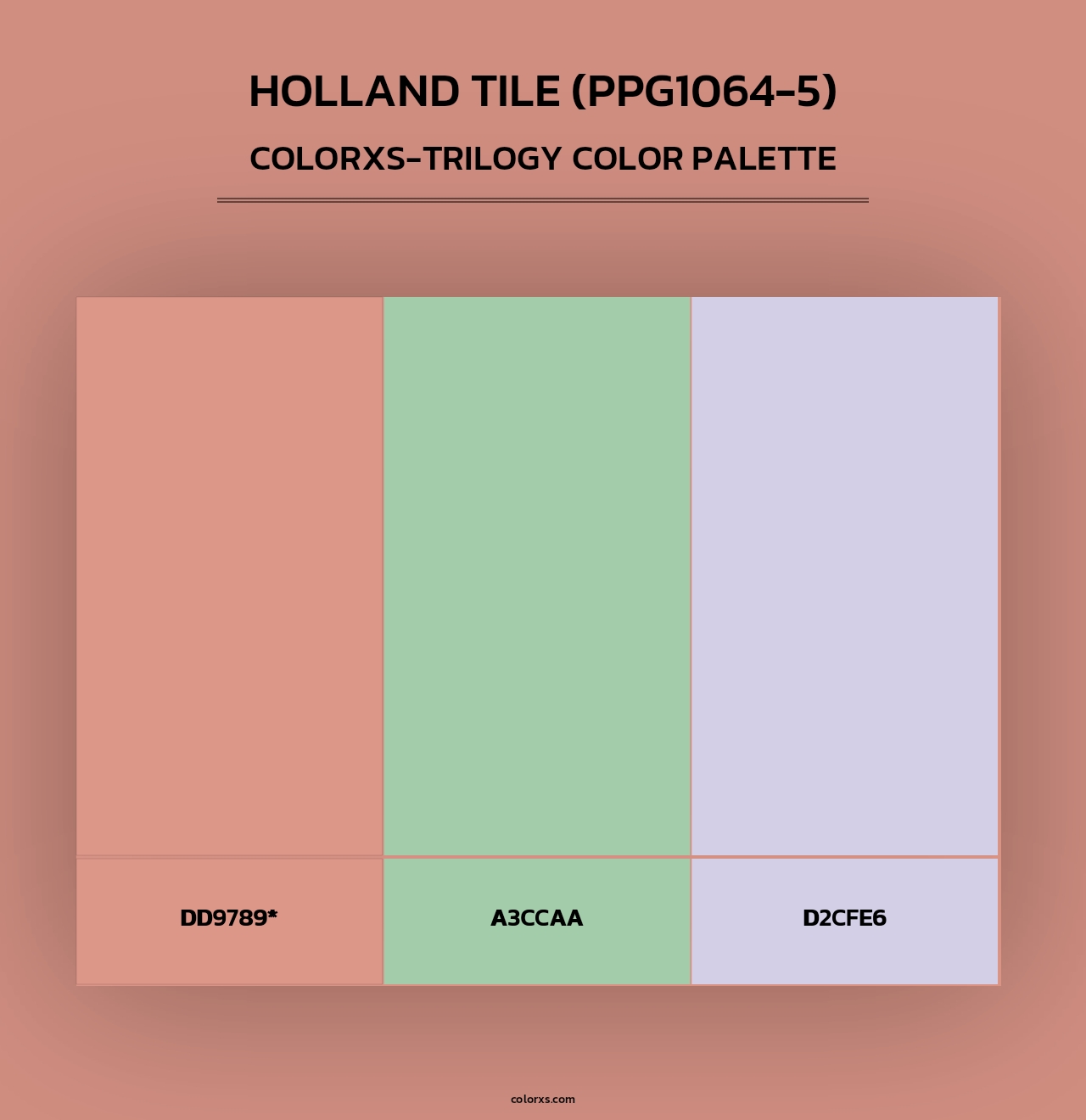 Holland Tile (PPG1064-5) - Colorxs Trilogy Palette