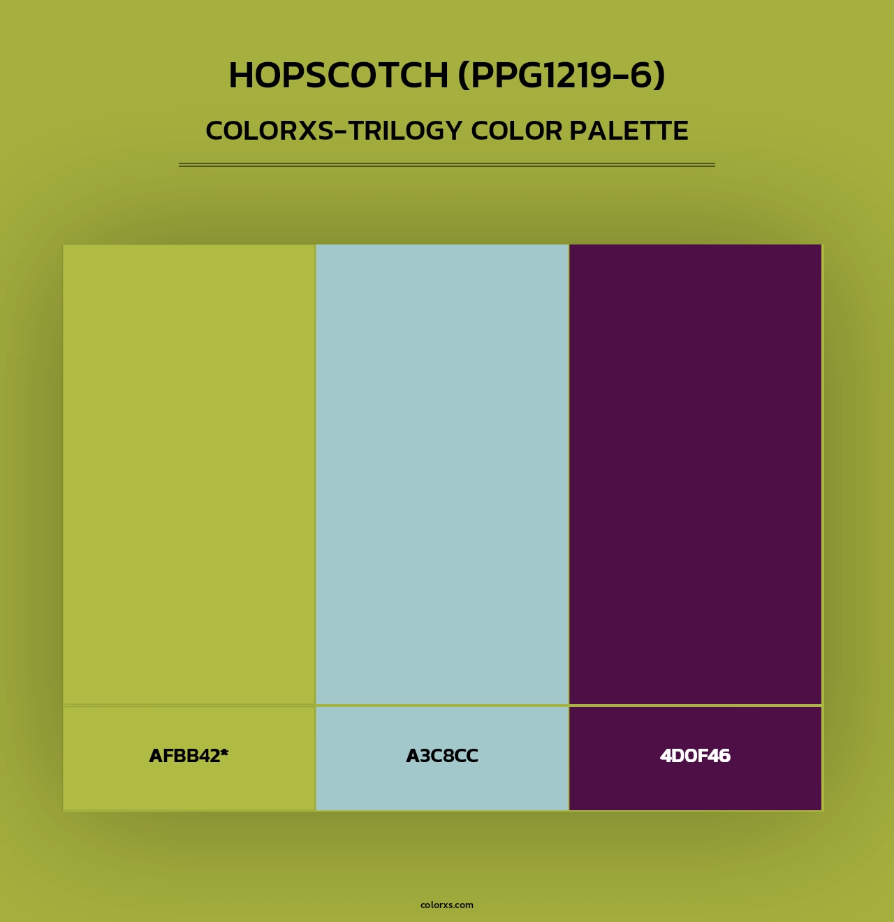 Hopscotch (PPG1219-6) - Colorxs Trilogy Palette