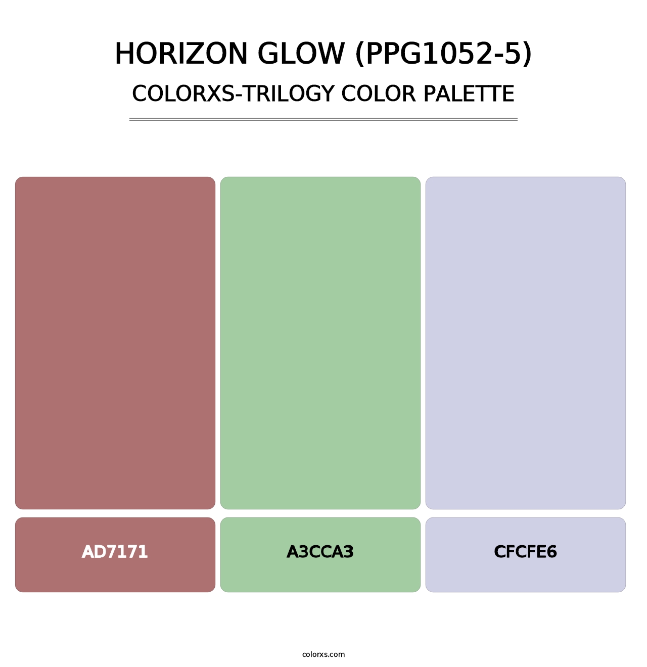 Horizon Glow (PPG1052-5) - Colorxs Trilogy Palette