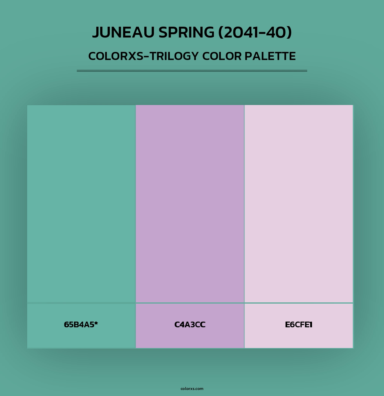 Juneau Spring (2041-40) - Colorxs Trilogy Palette