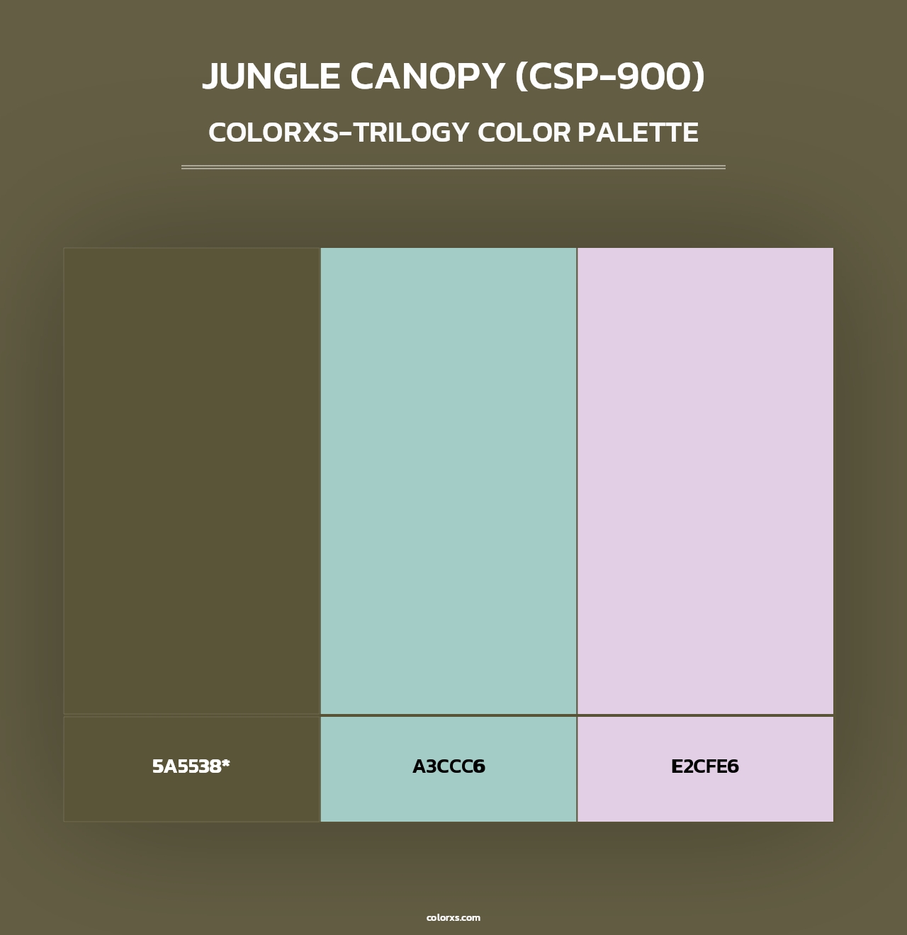 Jungle Canopy (CSP-900) - Colorxs Trilogy Palette